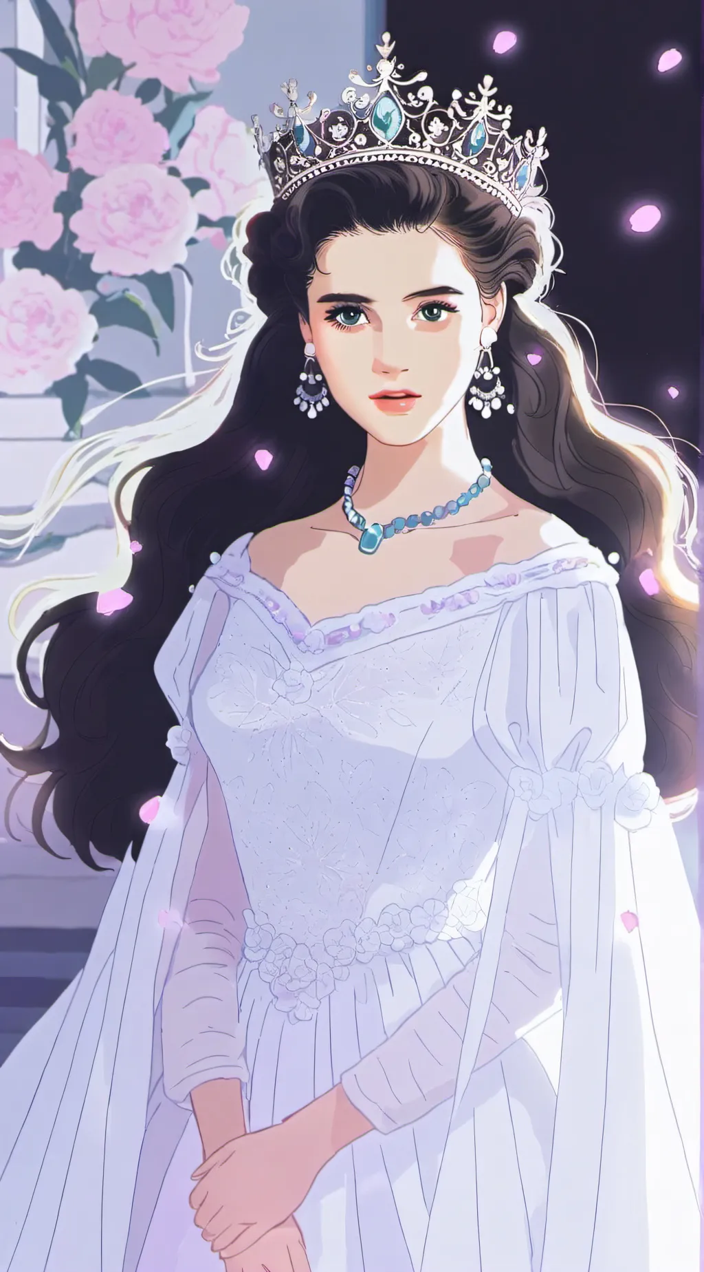 ai character: Princess Emila  background