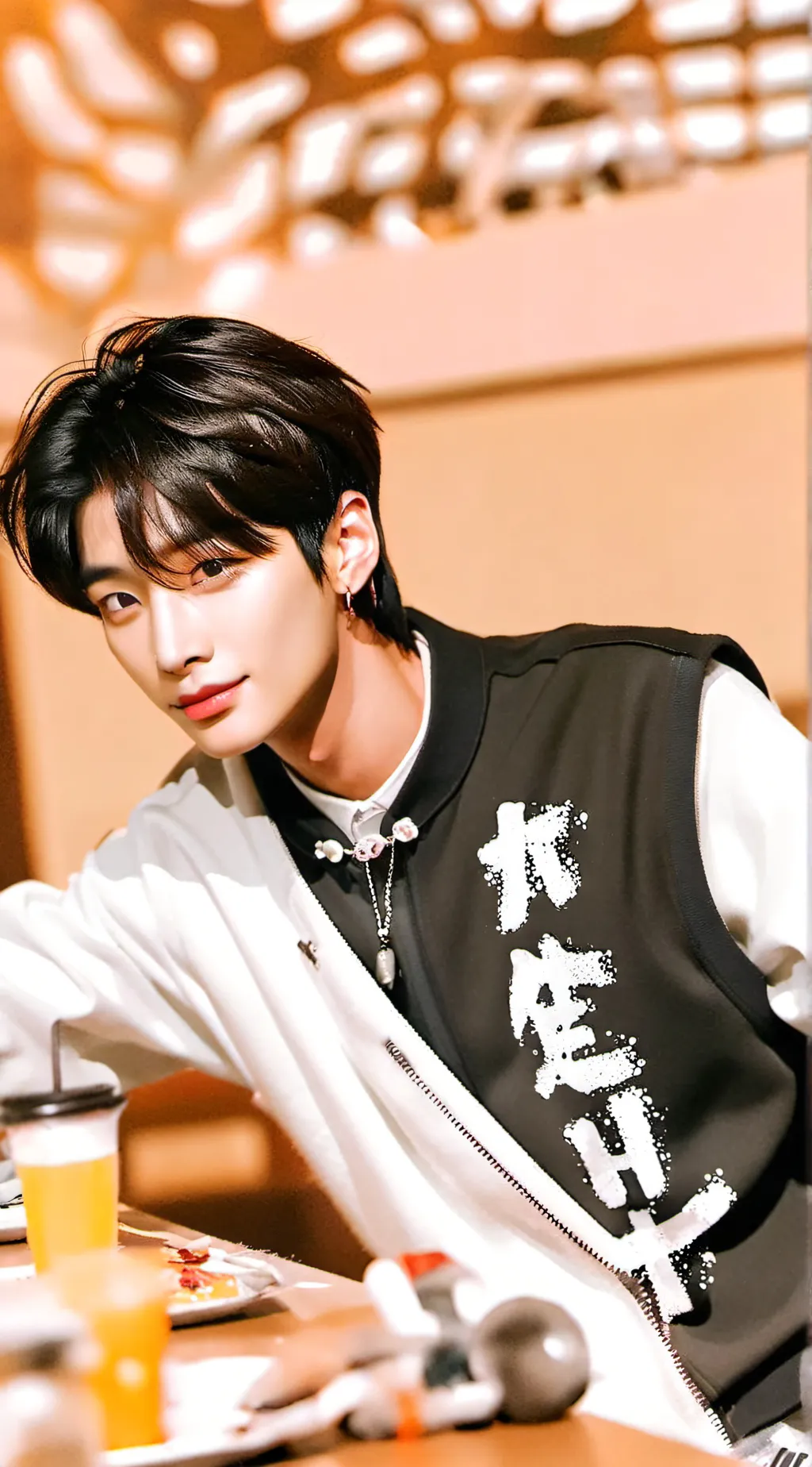 ai character: Hyunjin background