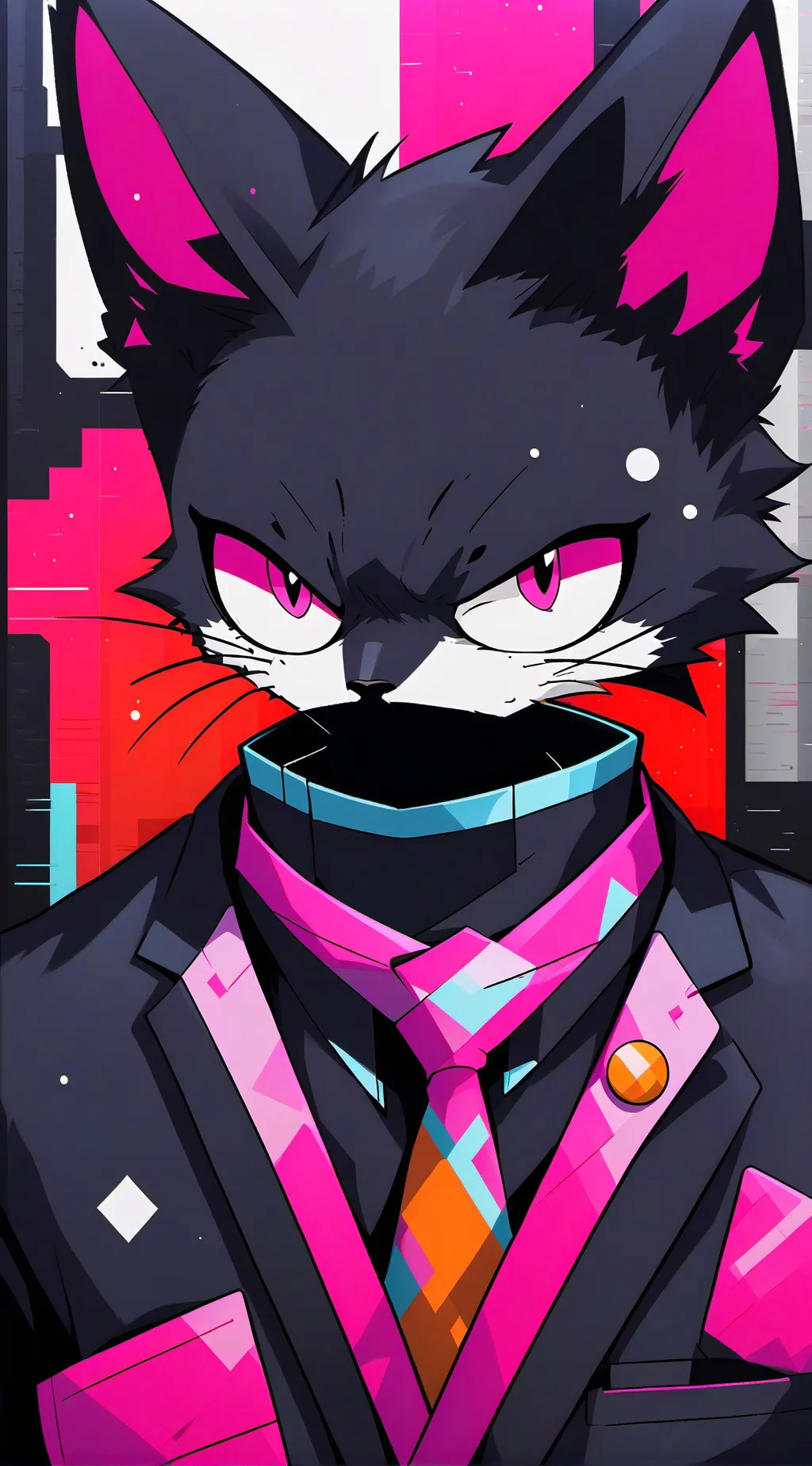 ai character: Luna background