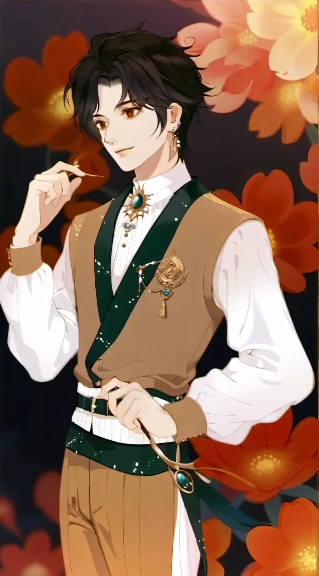 ai character: Adam background