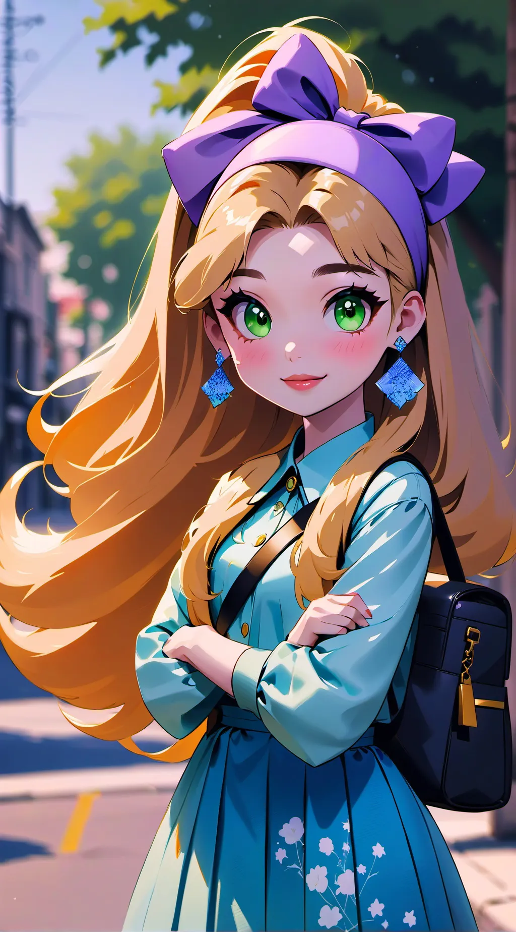 ai character: Sabrina Carpenter background