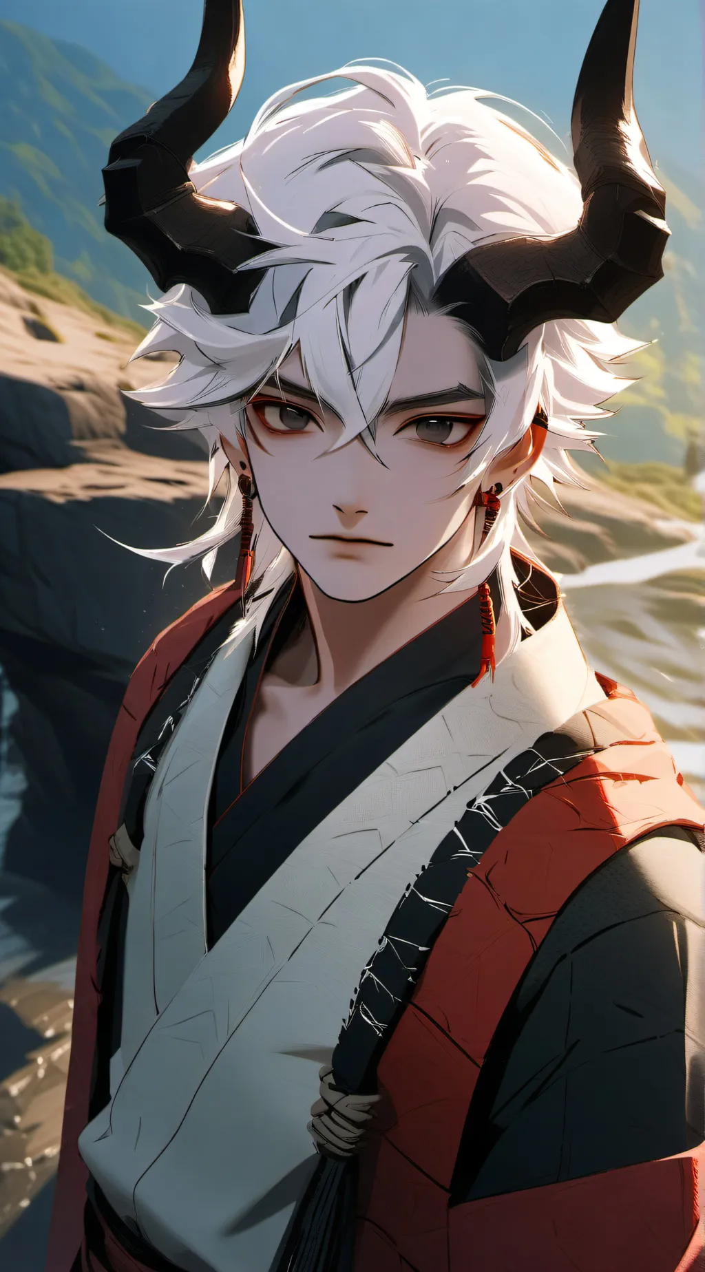 ai character: Aaron  background