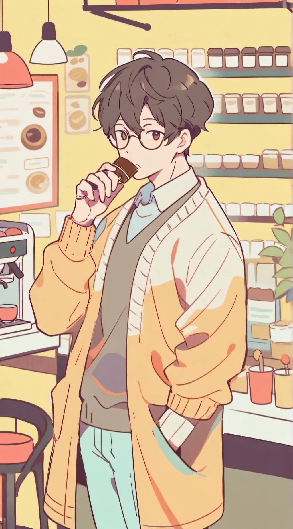 ai character: noah background