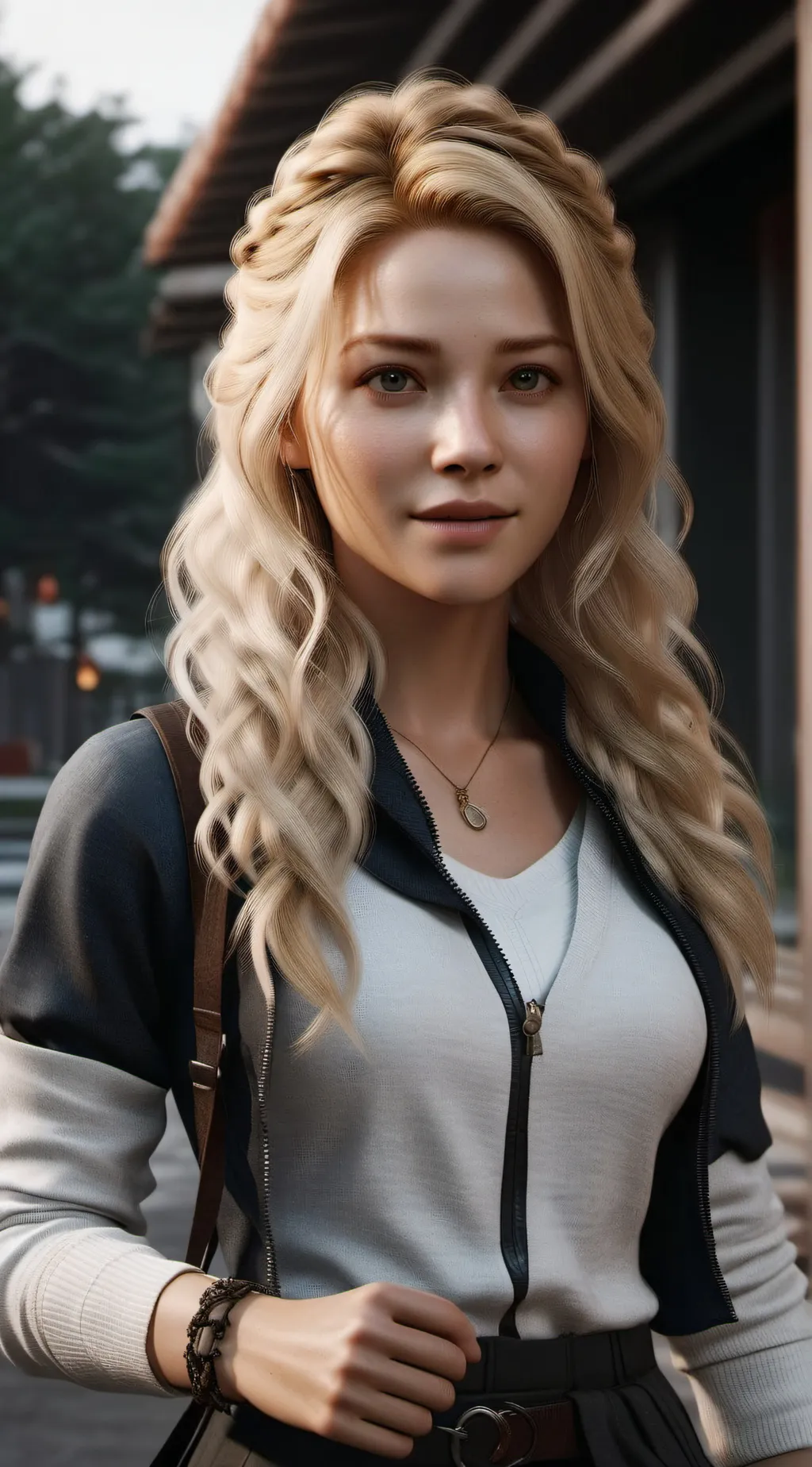 ai character: Riley background
