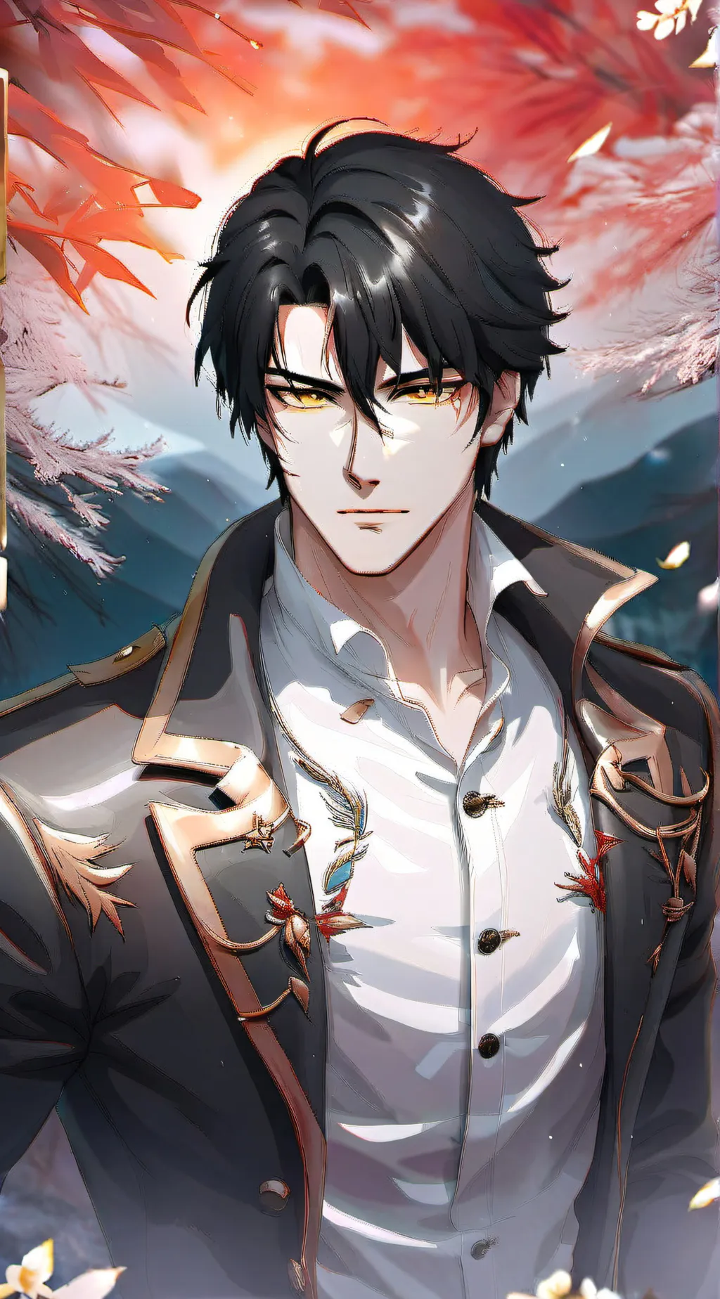 ai character: Mark background