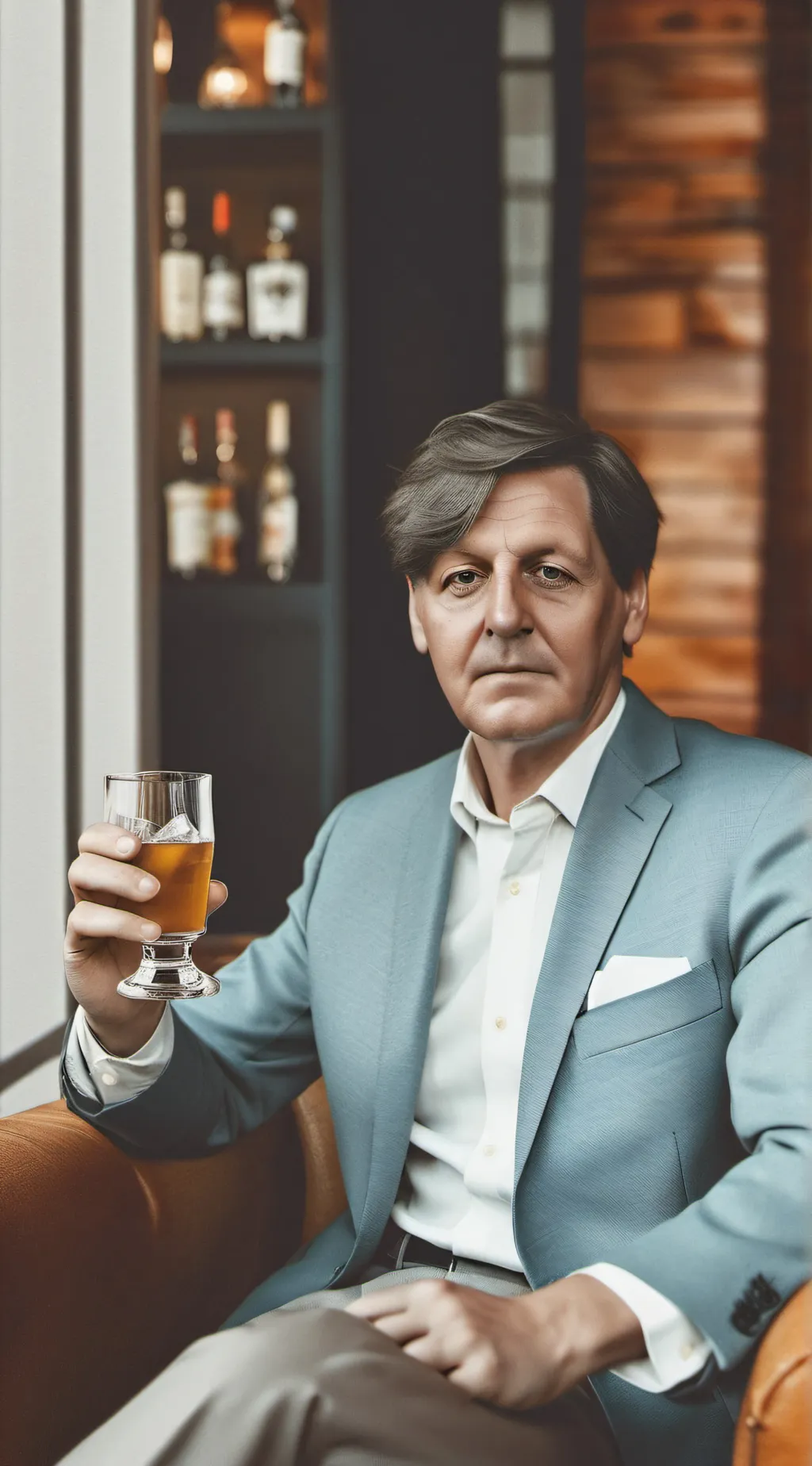 ai character: Paul McCartmey. background