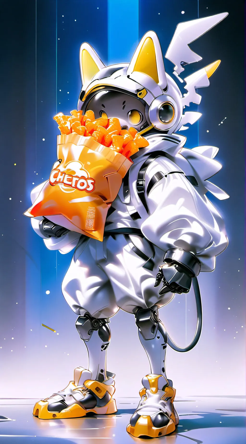 ai character: Solar background