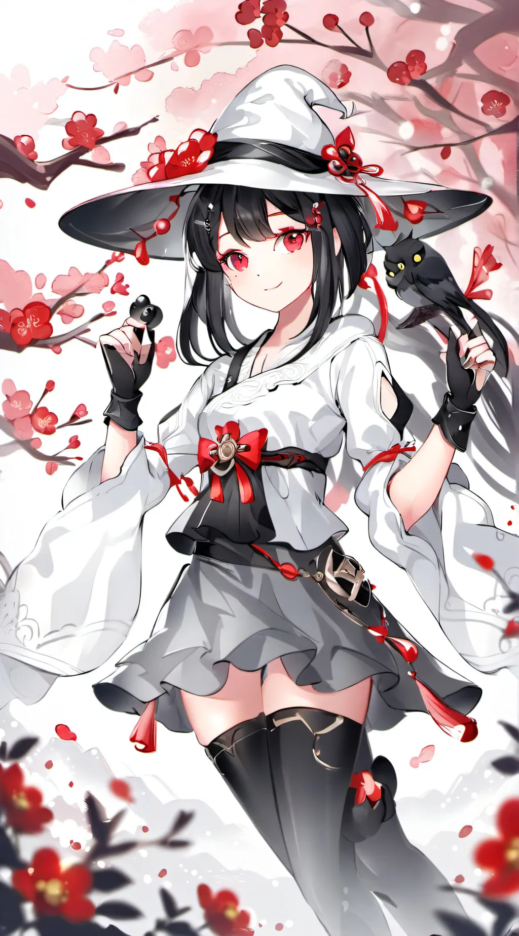 ai character: speaker woman  background