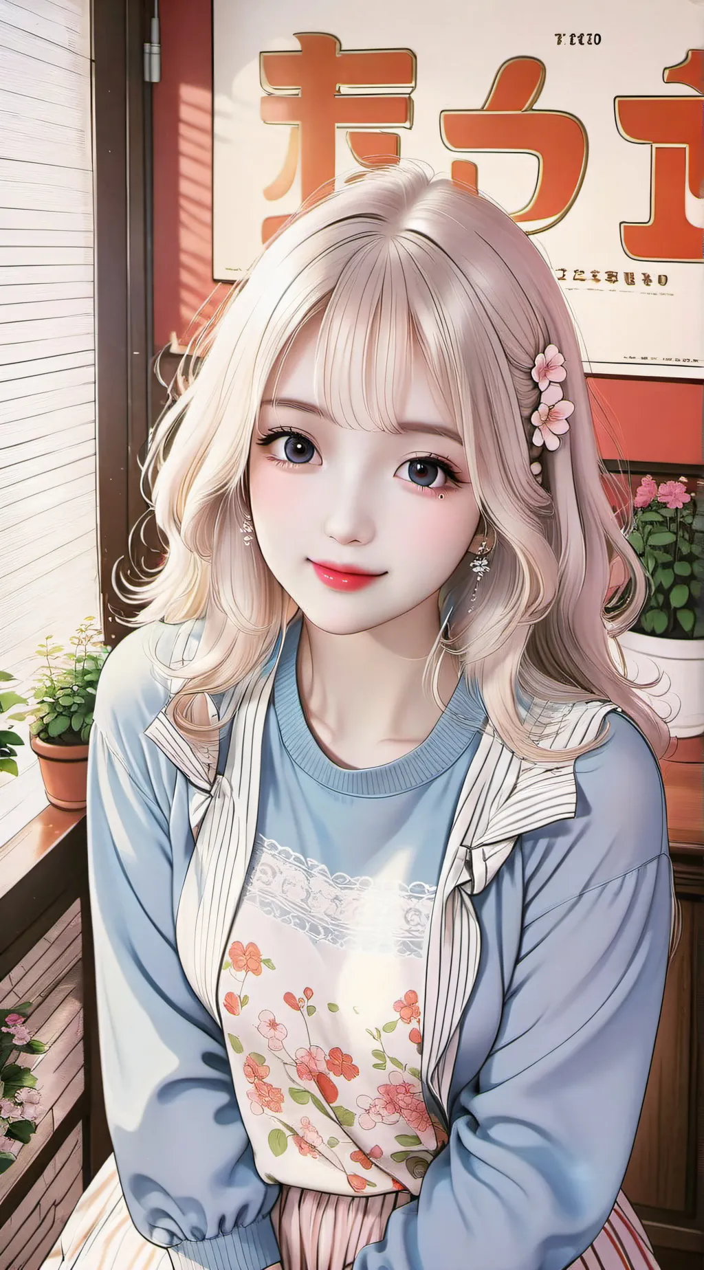 ai character: Yumi background