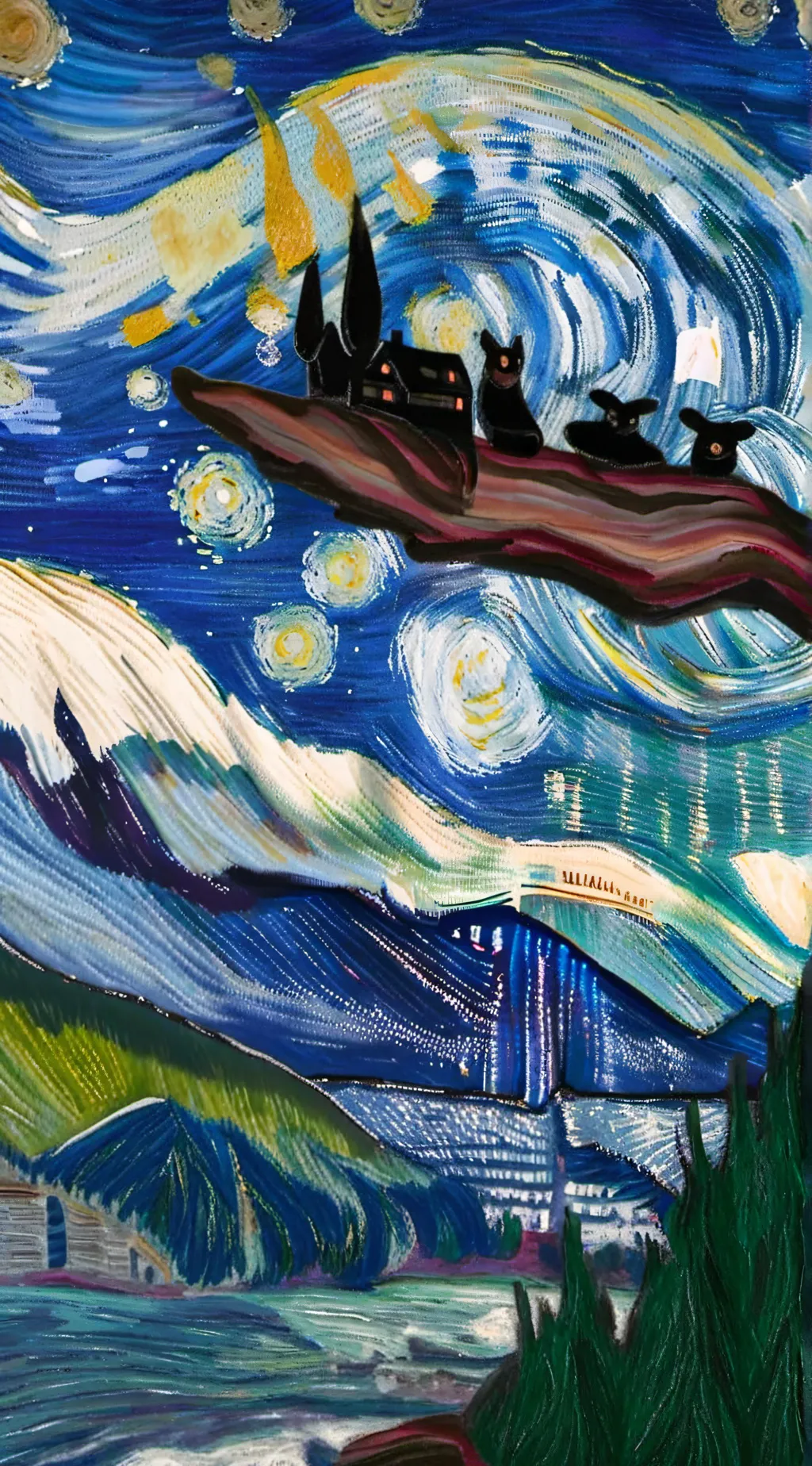 ai character: fat ass cat 4 background