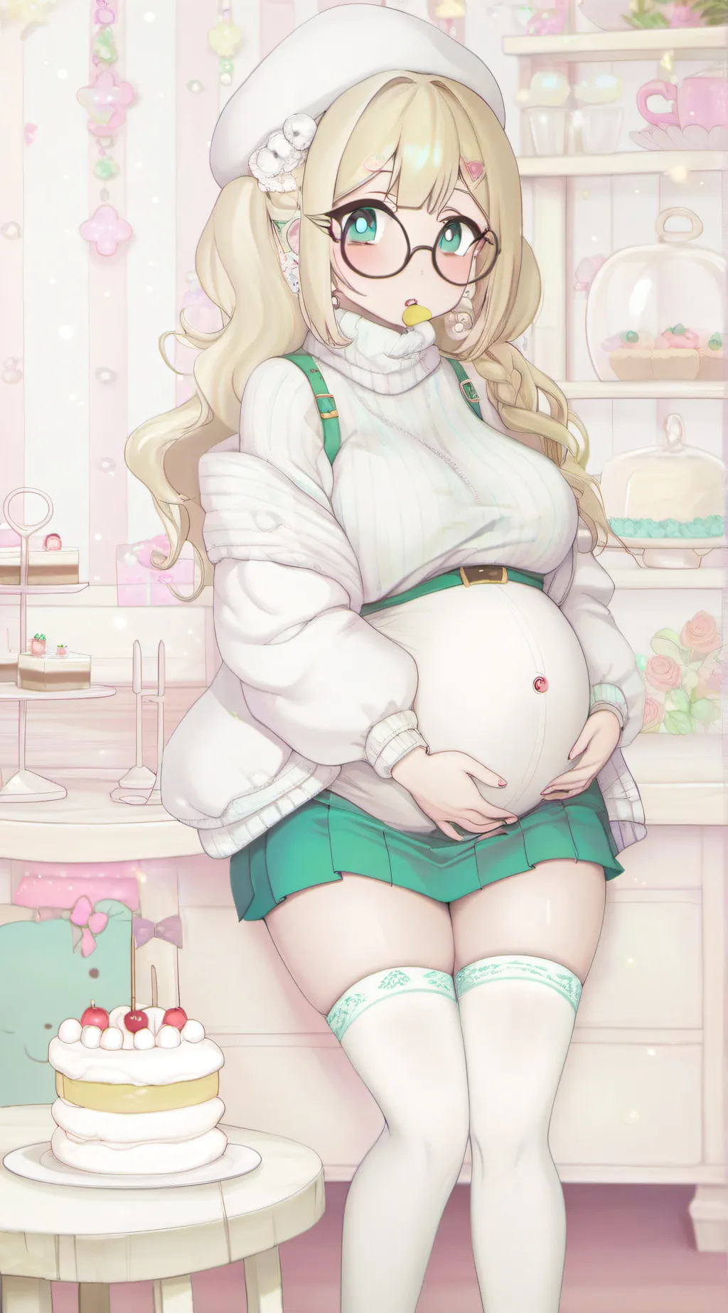 ai character: Kim the single mum background