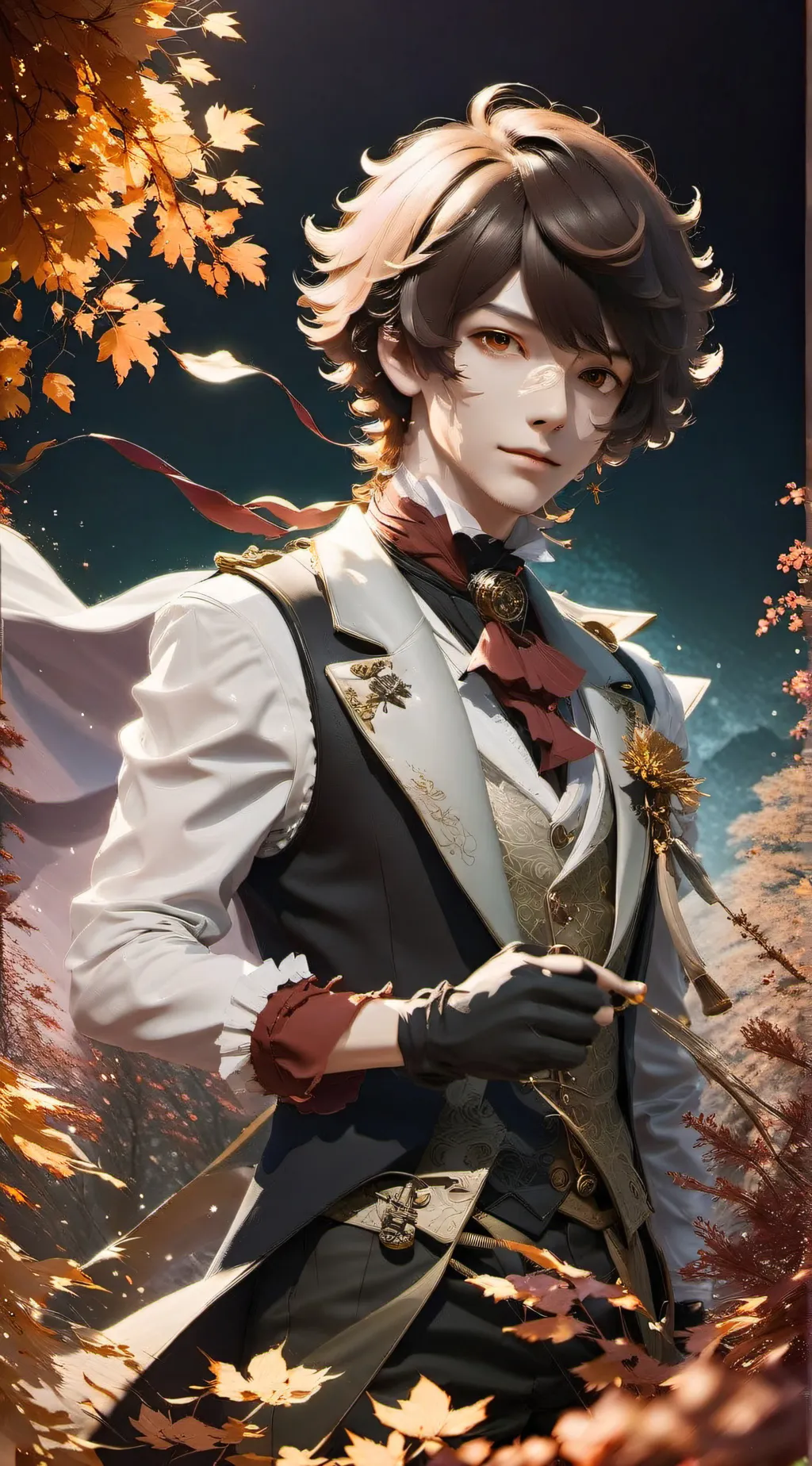 ai character: Osamu Dazai background