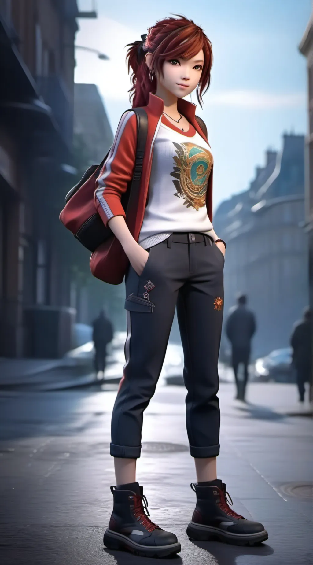 ai character: Drags  background