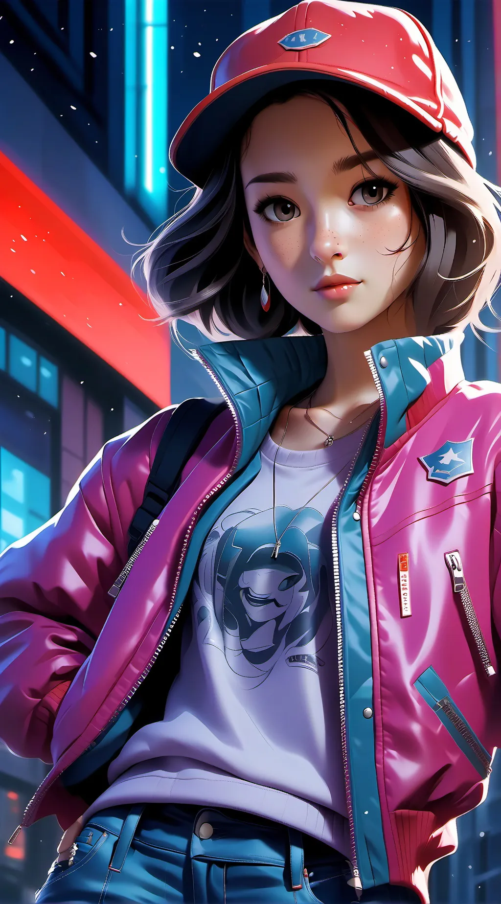 ai character: Ella background