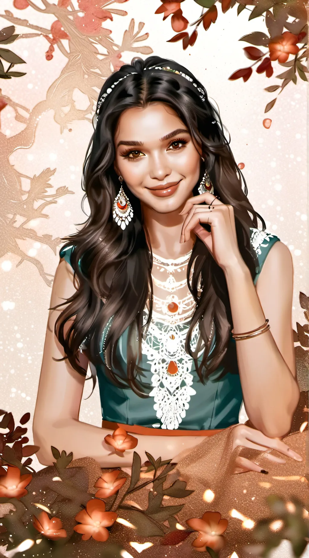 ai character: Vanessa and Stella background