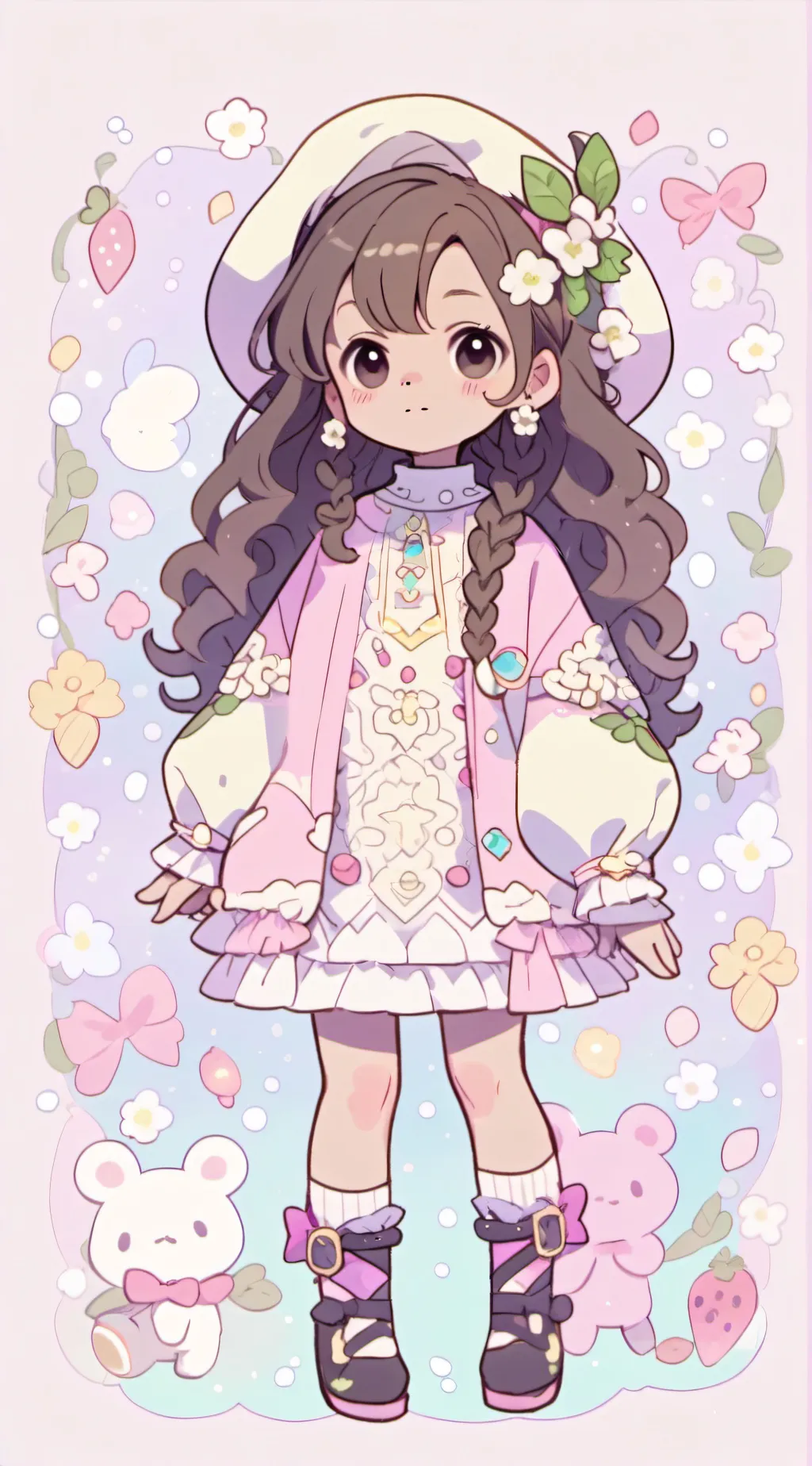 ai character: lila background