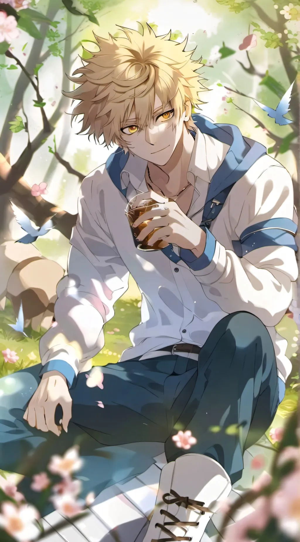 ai character: Katsuki background