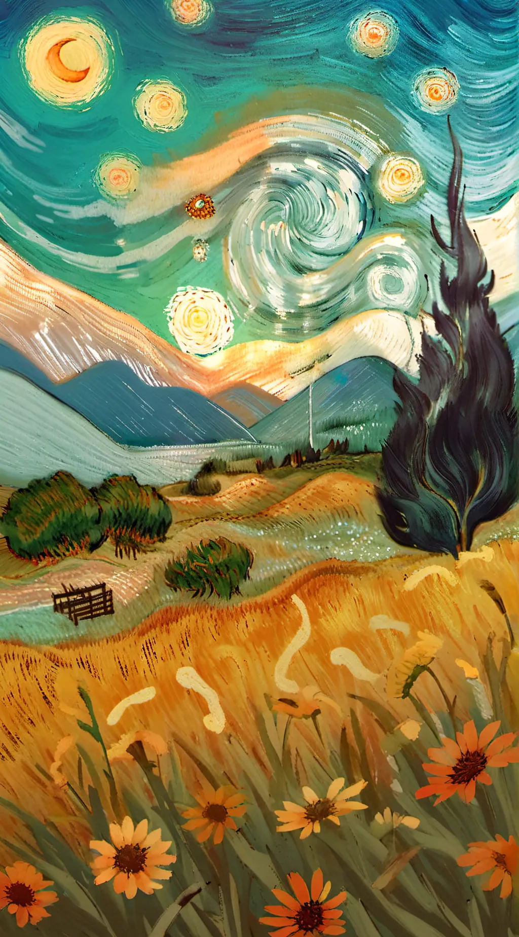 ai character: Are you okay? background