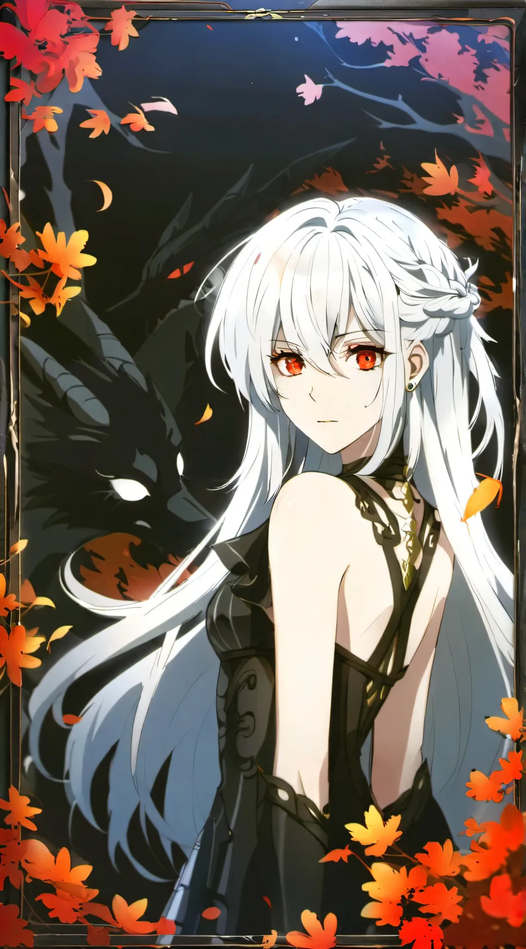 ai character: Satana  background