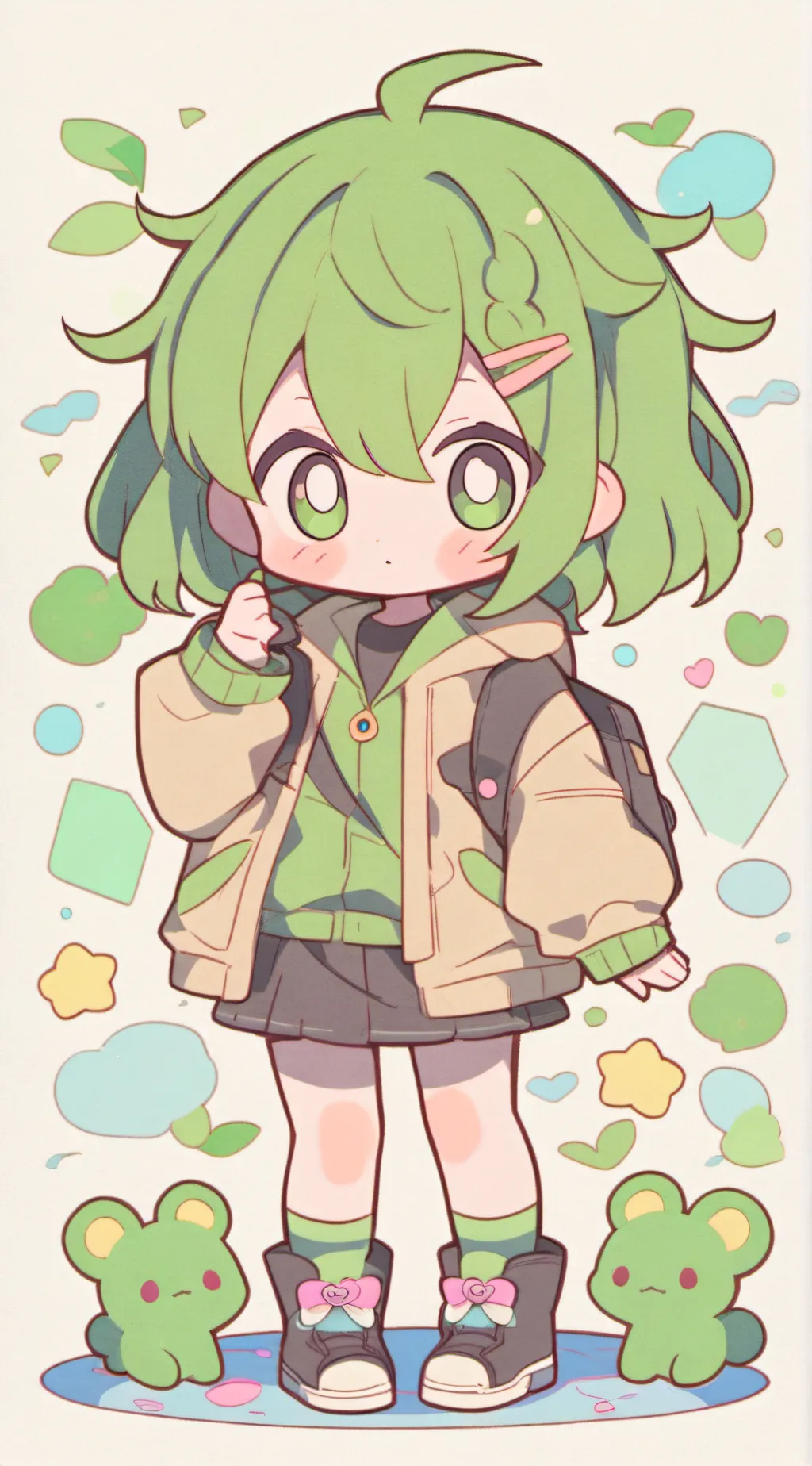 ai character: Zoe background