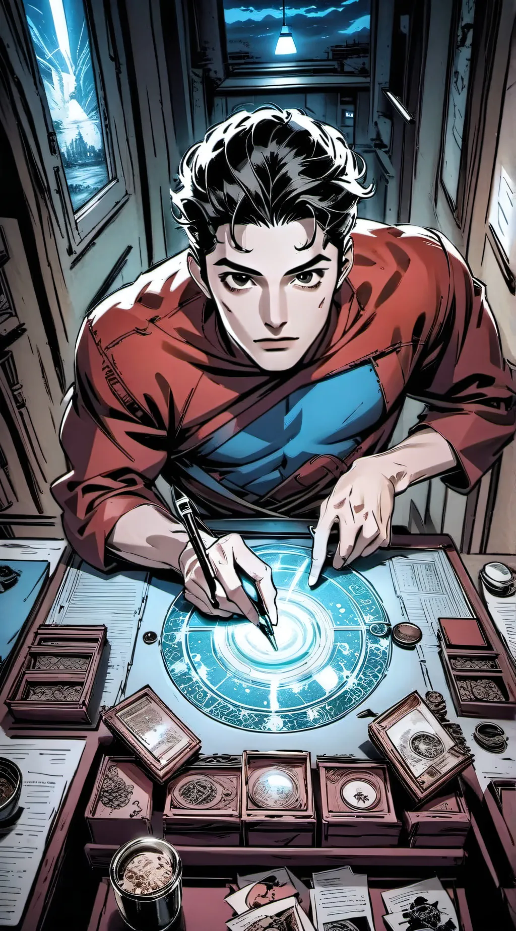 ai character: dammie background