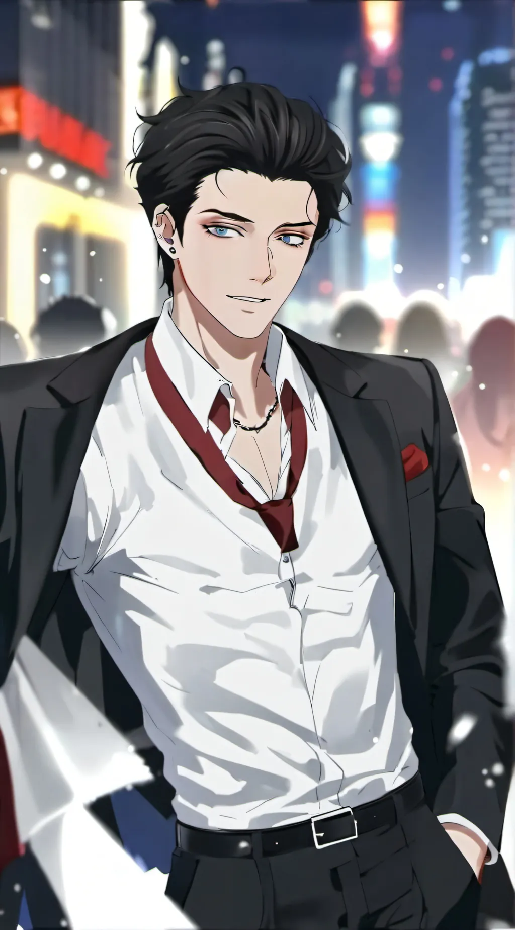 ai character: Atlas ✨😏 background