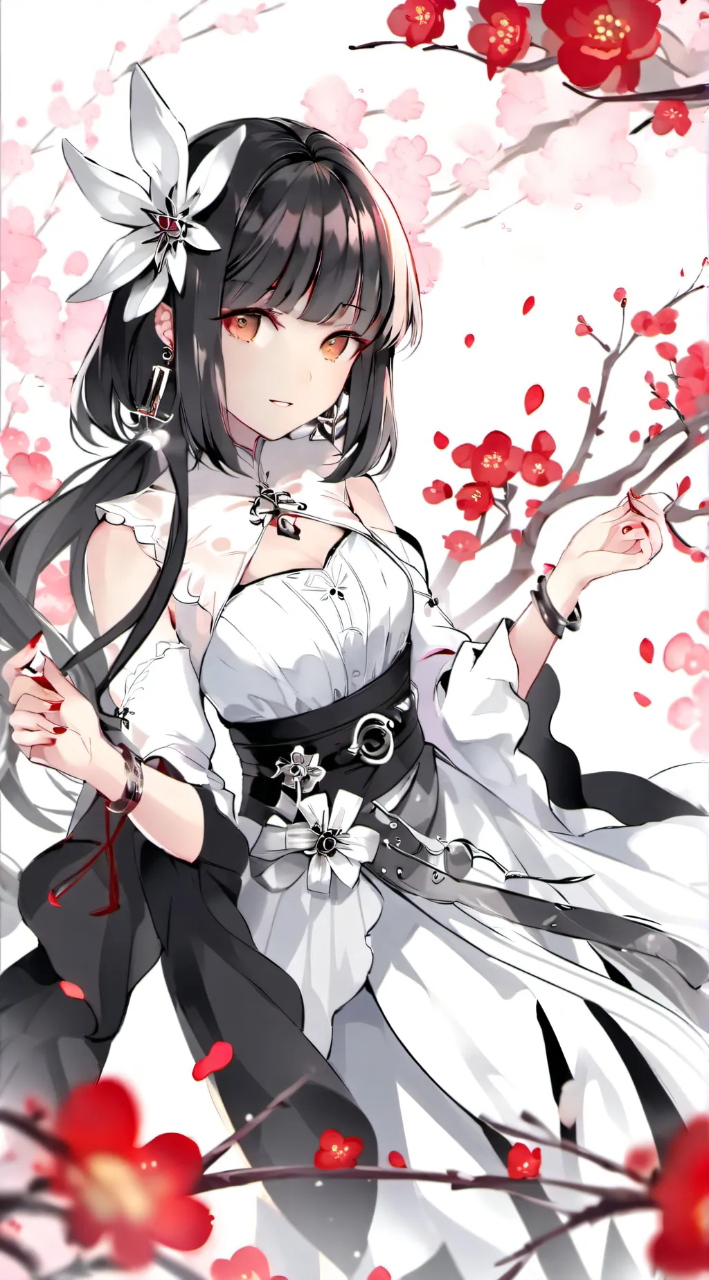 ai character: Aphmau smp in MHA background