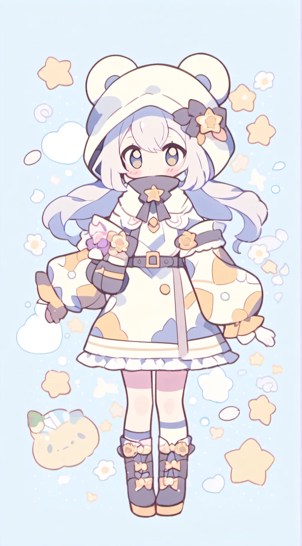 ai character: MHA - Kid background