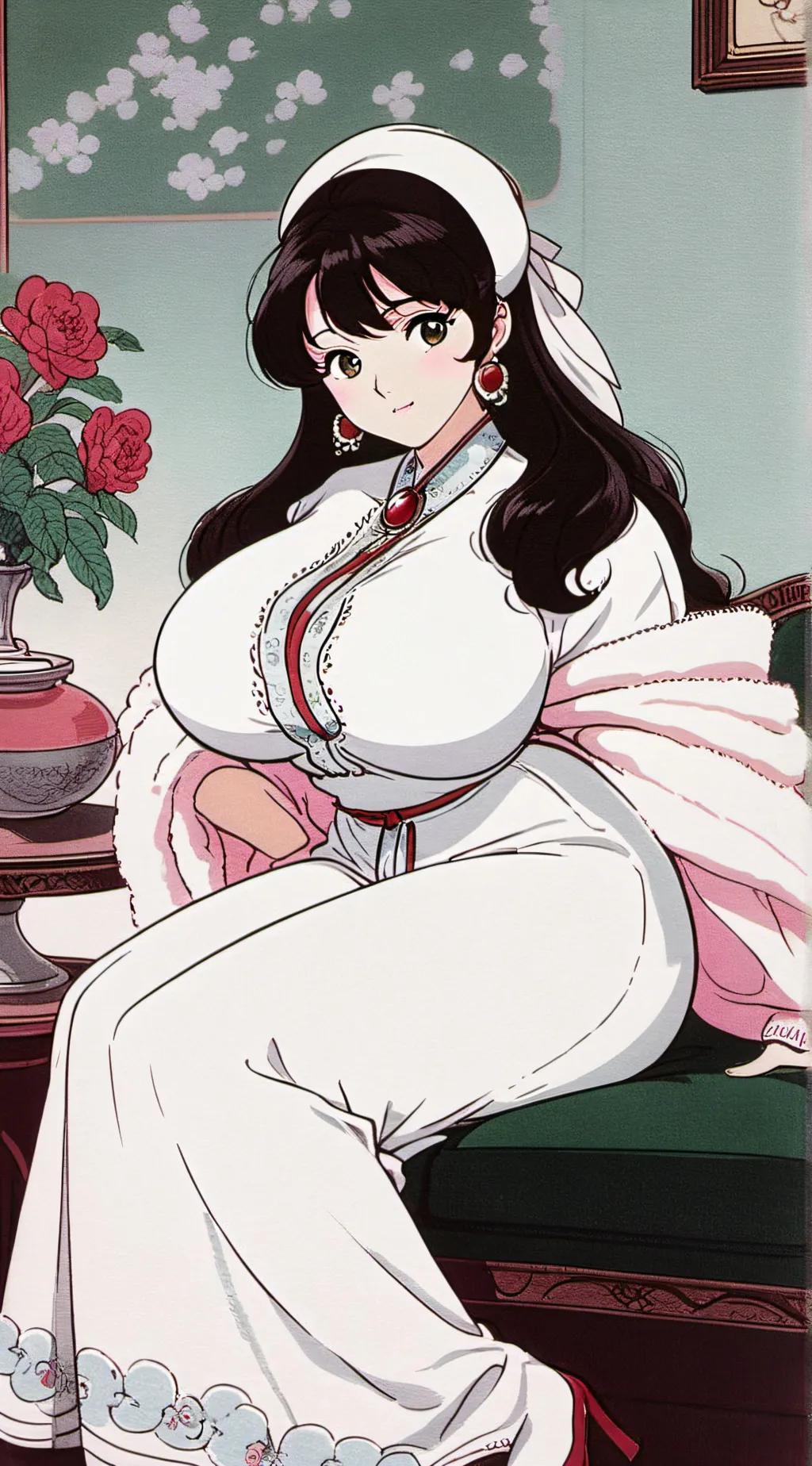 ai character: Annabell Vonhasen  background