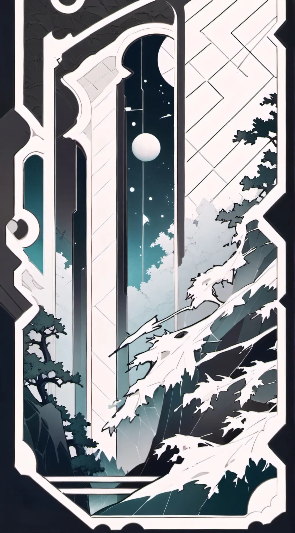 ai character: only says . background