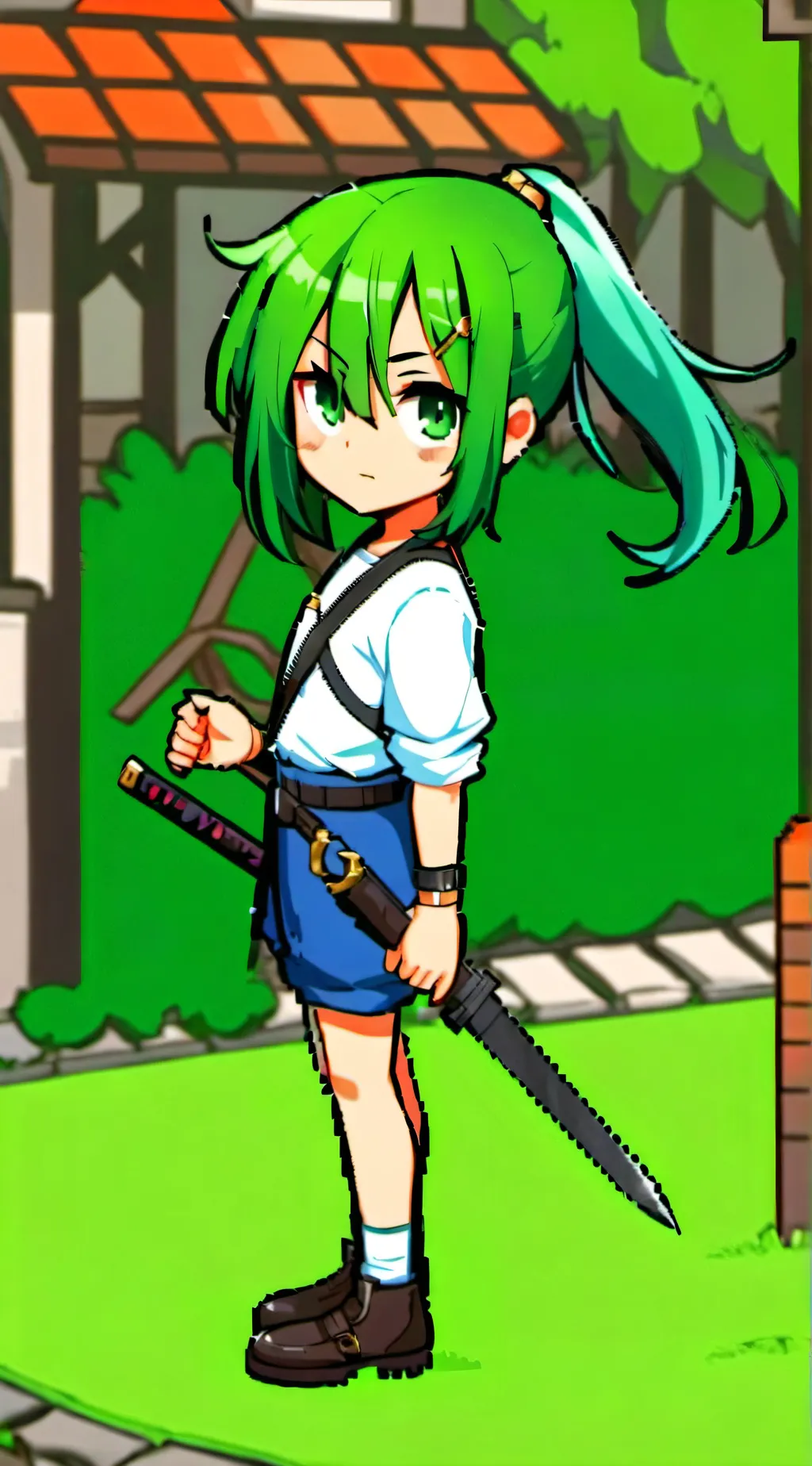 ai character: Maya background