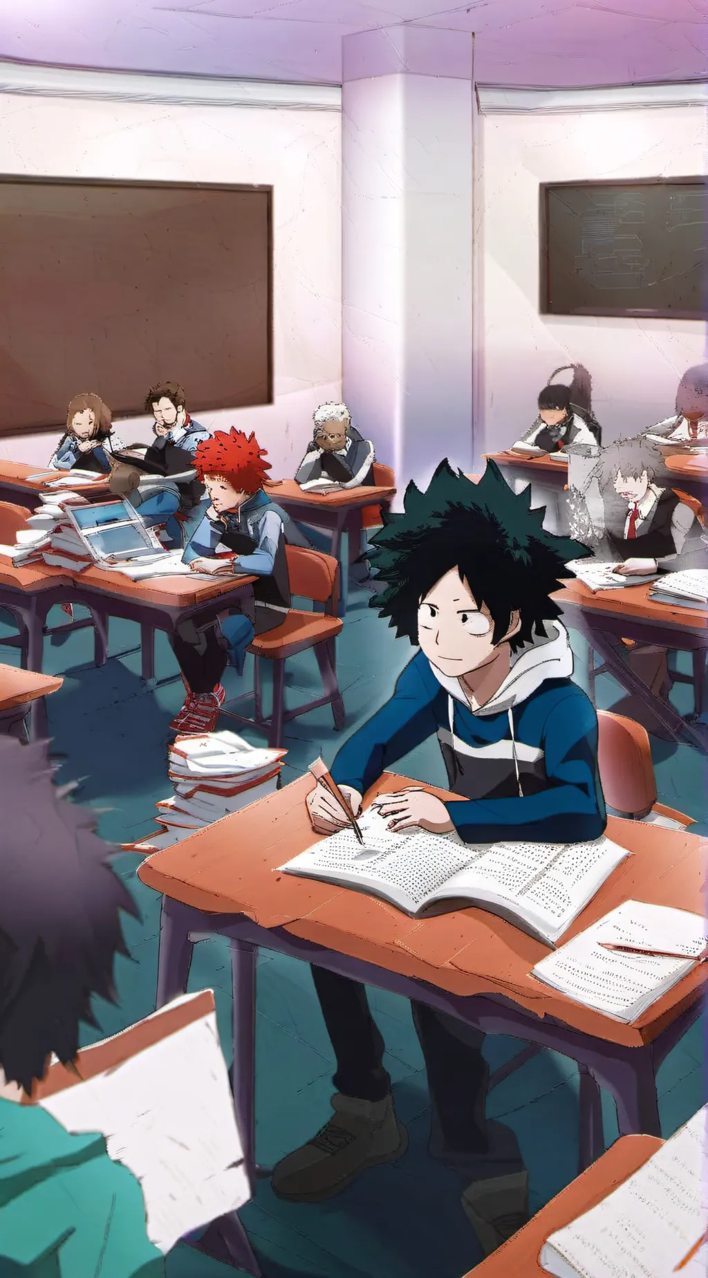 ai character: MHA background