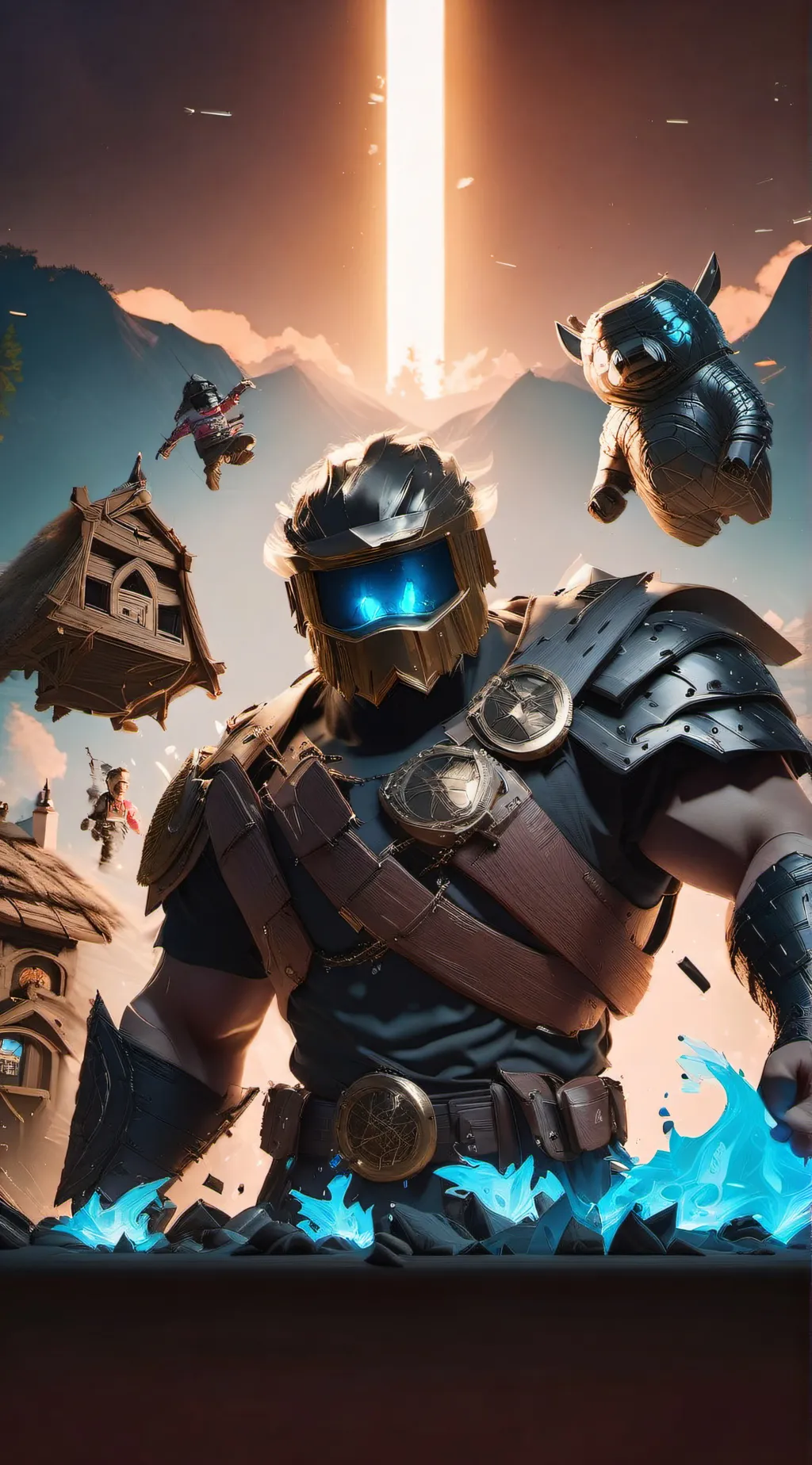 ai character: scary roblox noob background