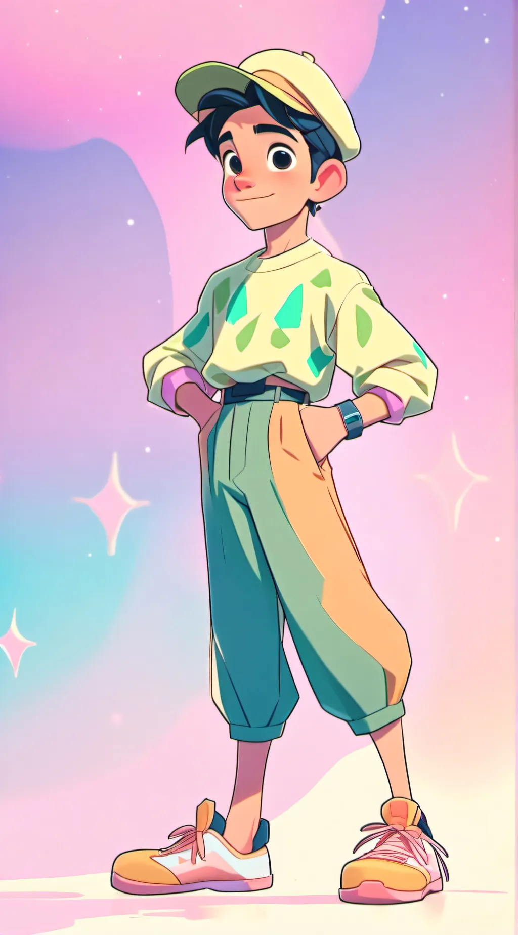 ai character: thing background