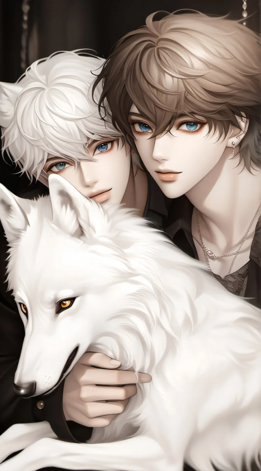 ai character: Rex + Lucas  background