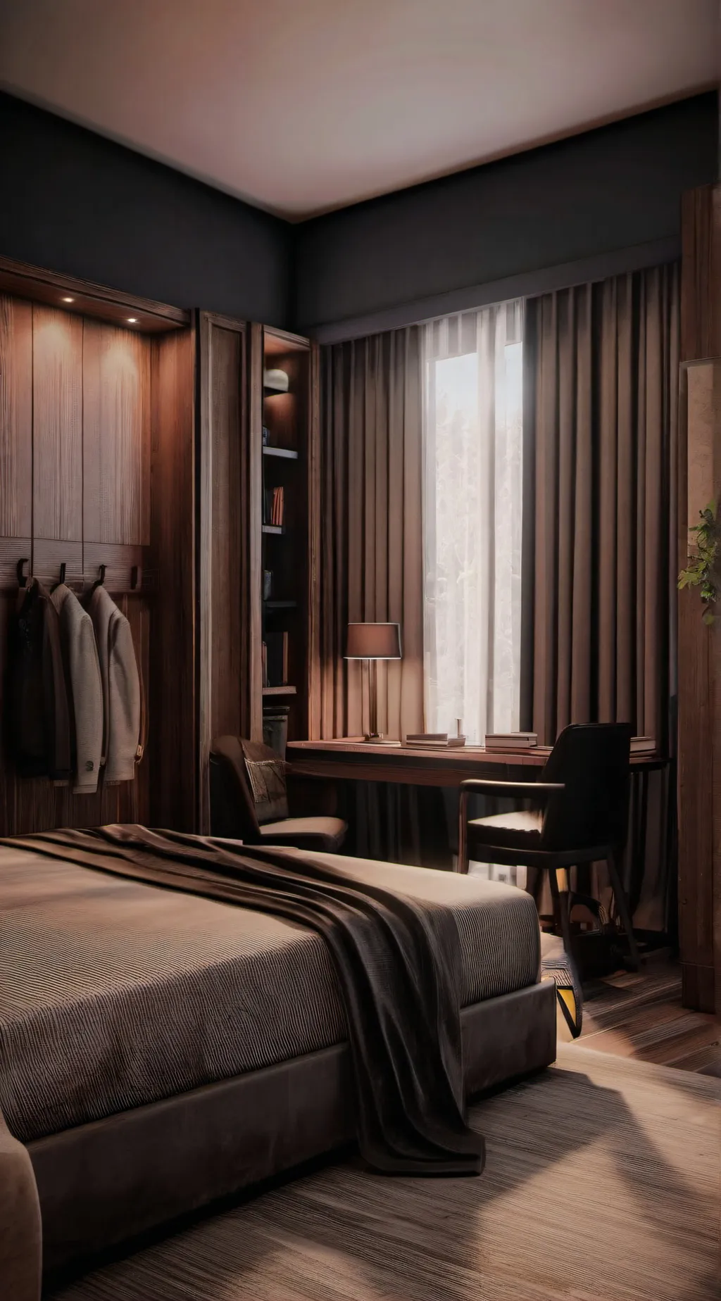 ai character: residence massacre background