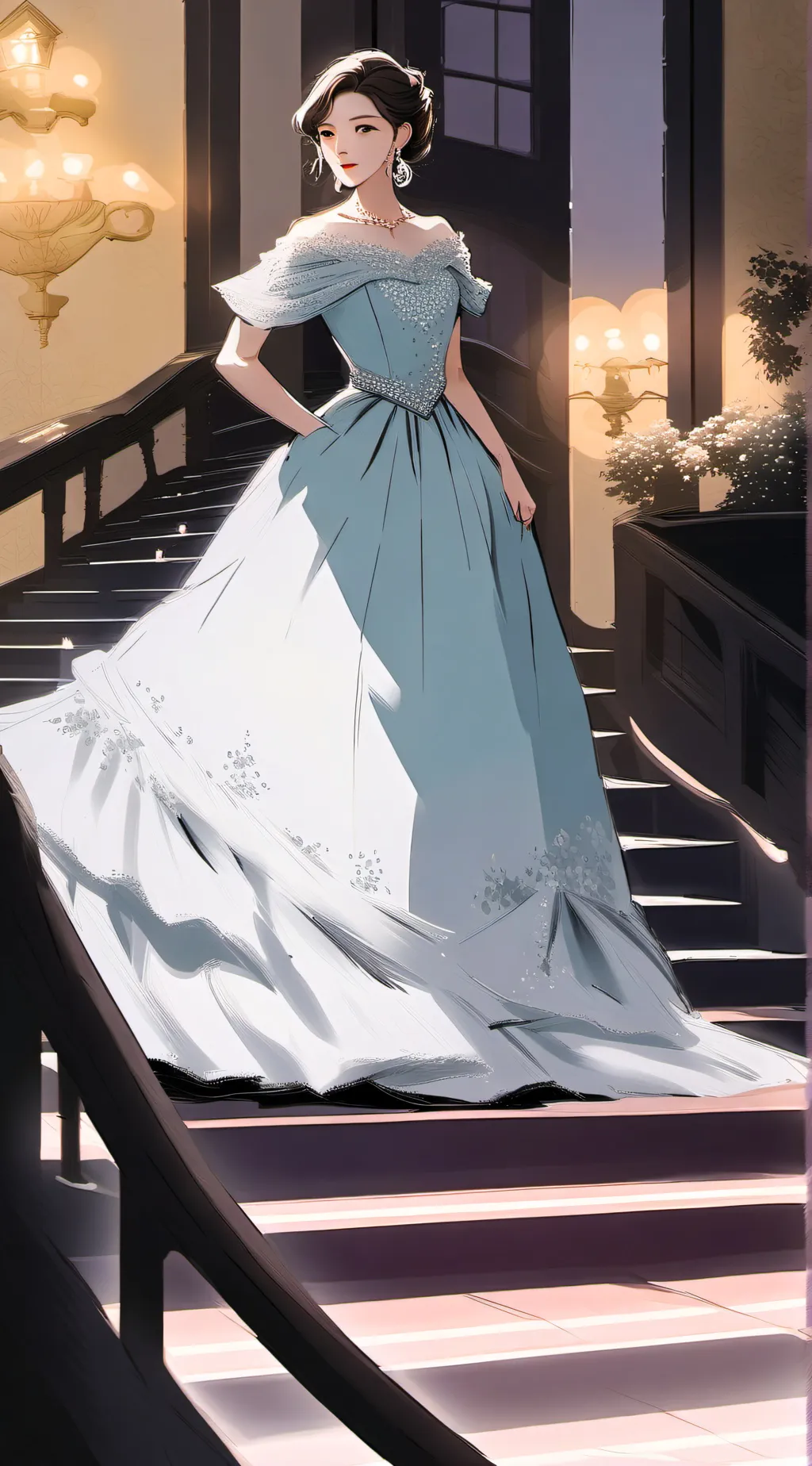 ai character: Victoria background