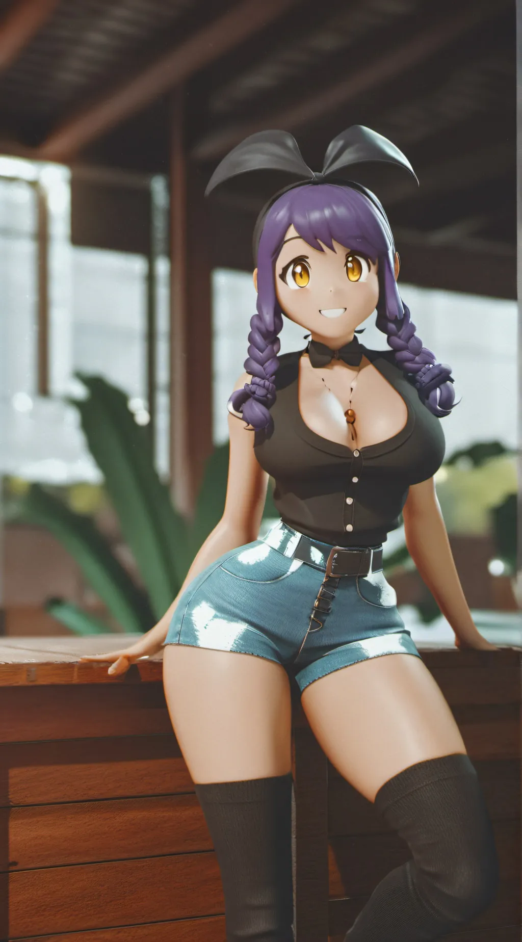 ai character: Mayah  background