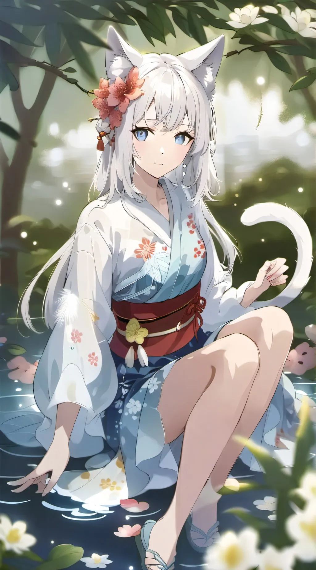 ai character: Hinata background