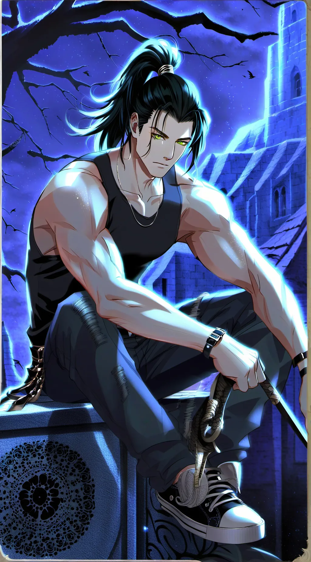 ai character: Kyle Silversmith background