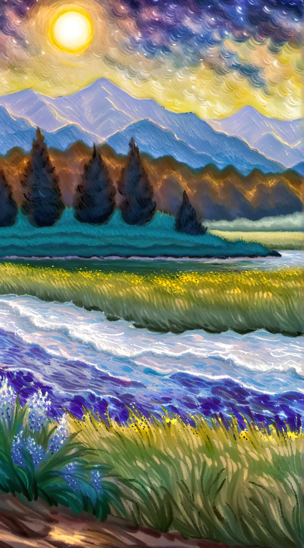 ai character: Zizi and Zaza  background