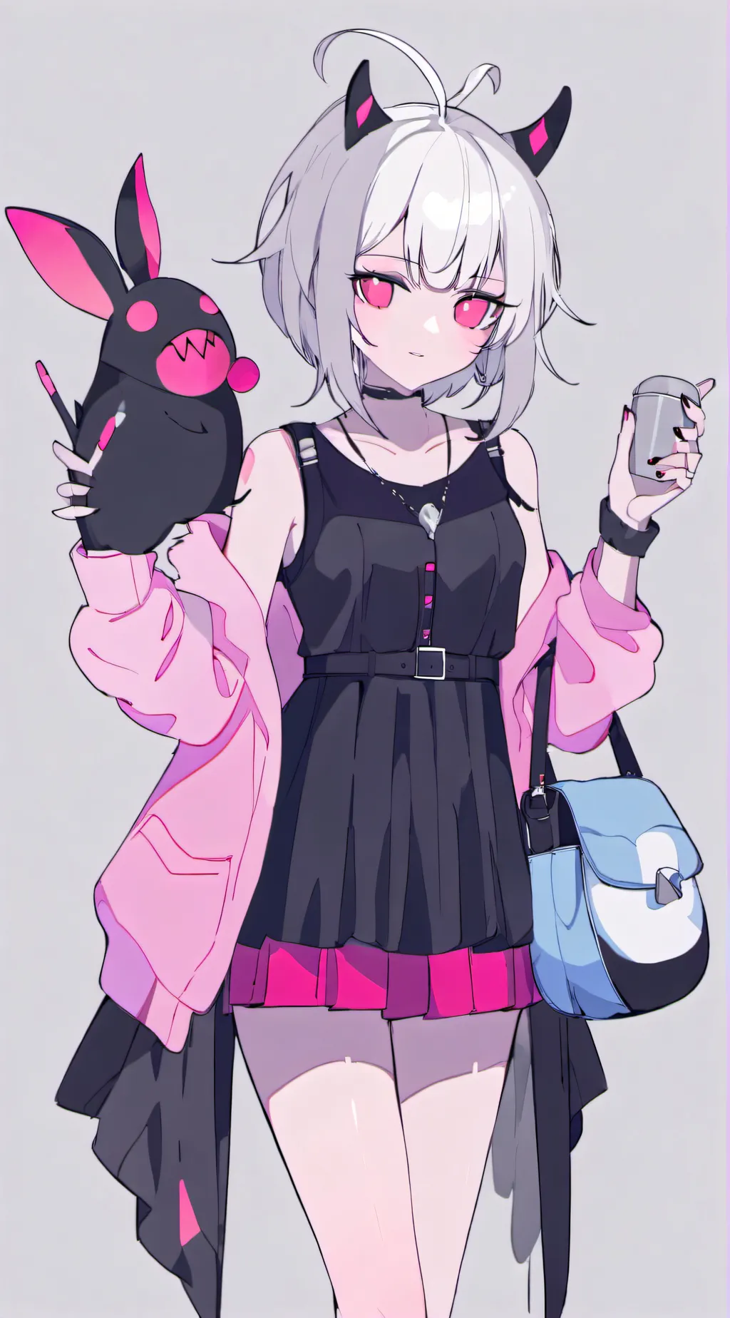 ai character: Gamer girl  background