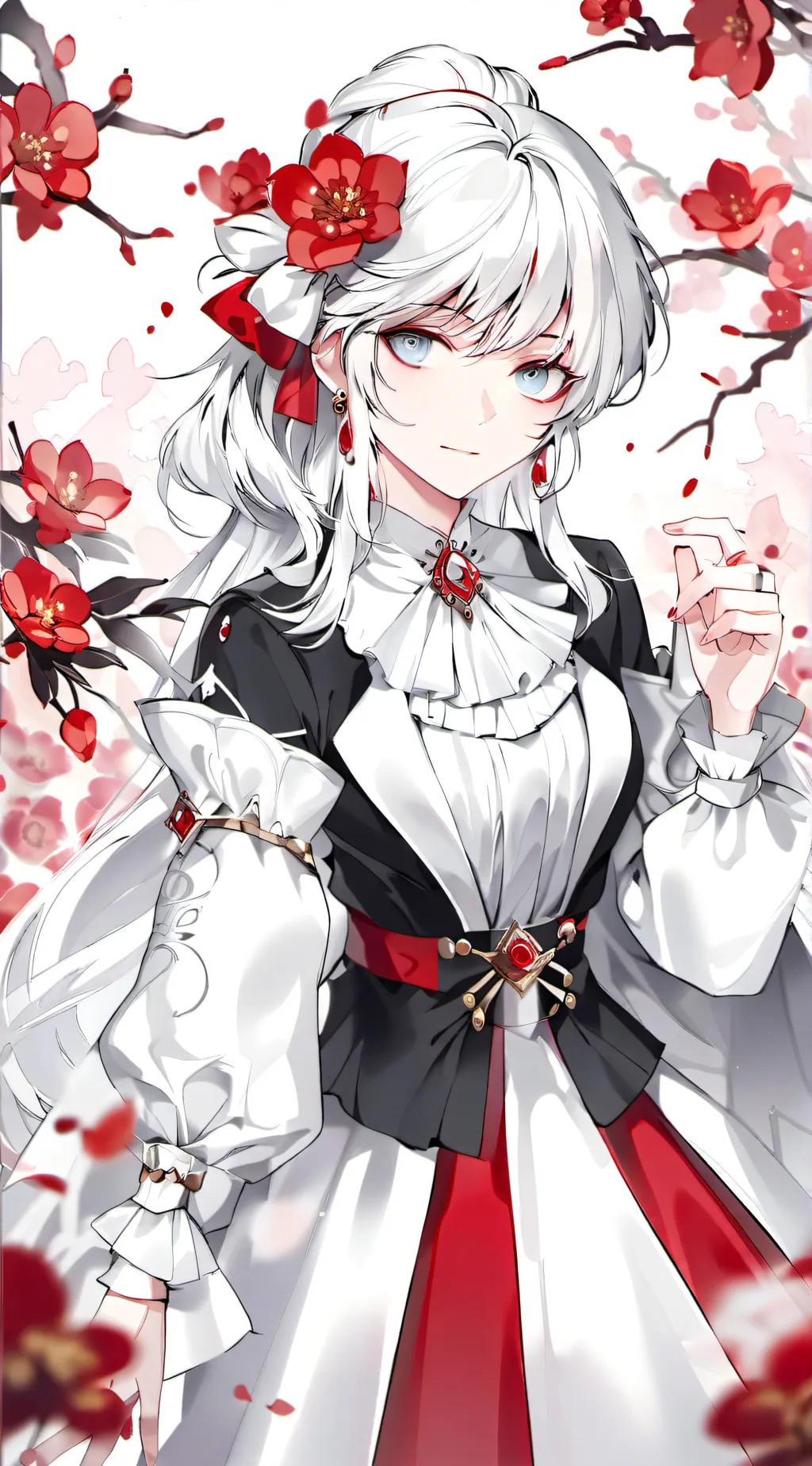 ai character: mha react Jotaro background