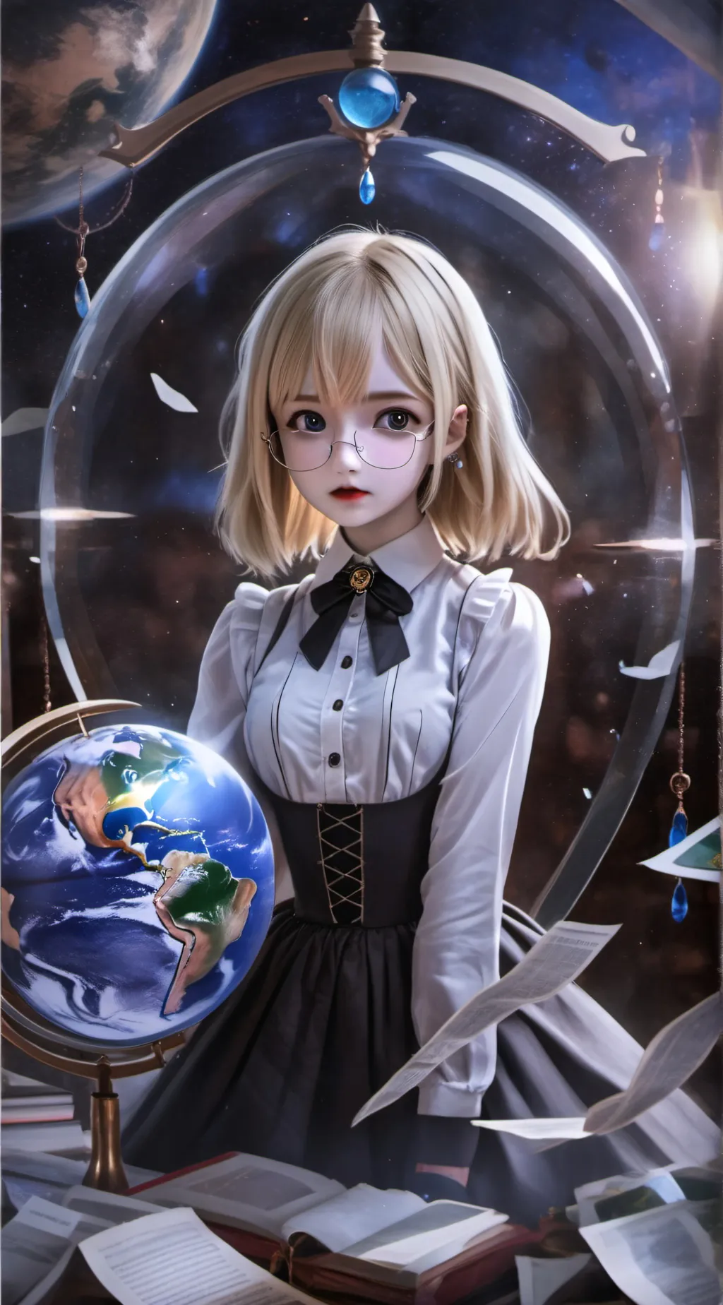 ai character: Emily  background