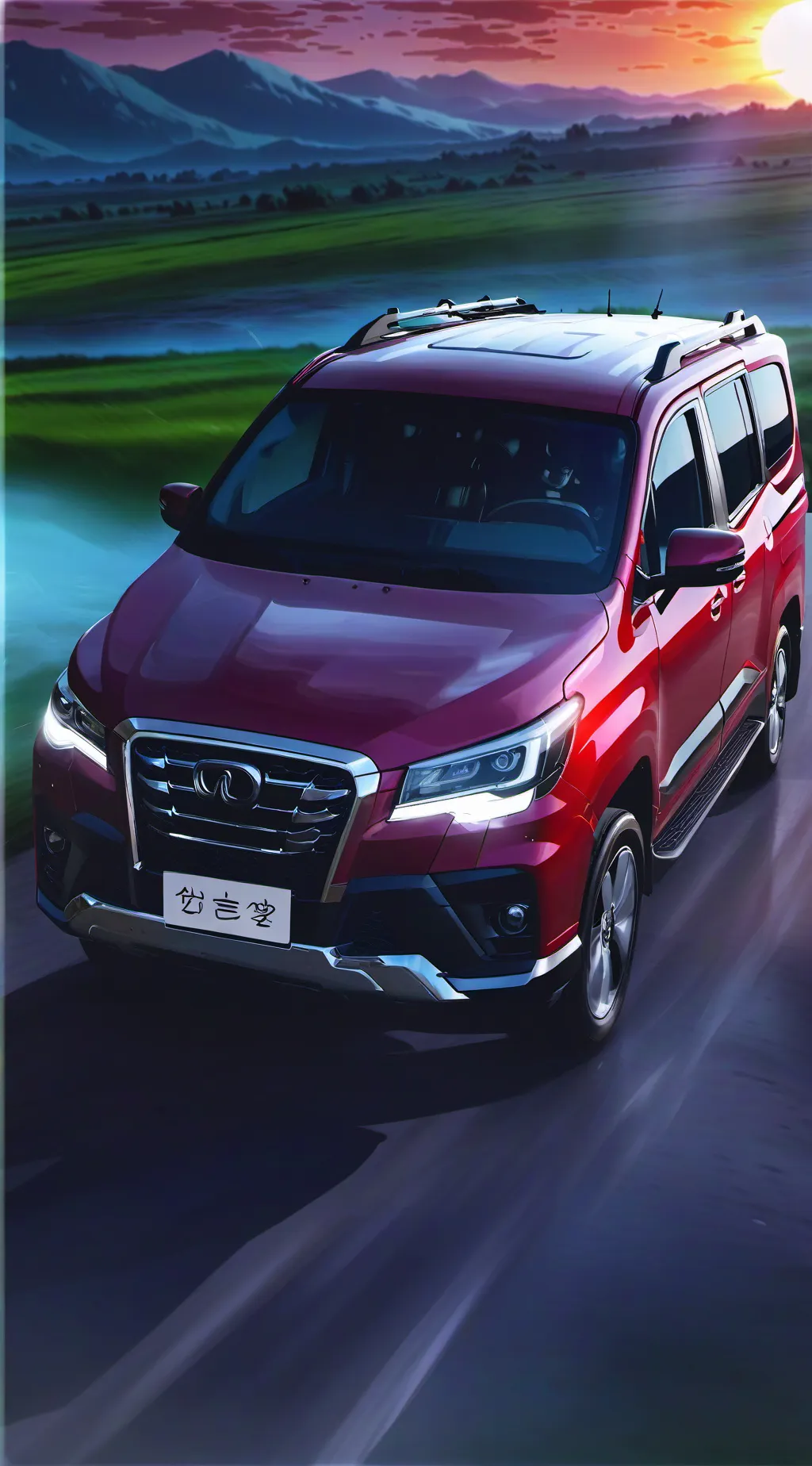 ai character: DS Road Trip! background