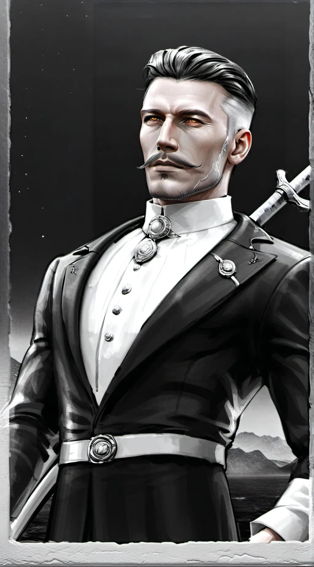 ai character: Adolf rizzler  background