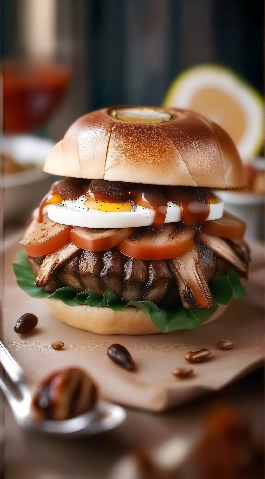 ai character: Critters 3 background