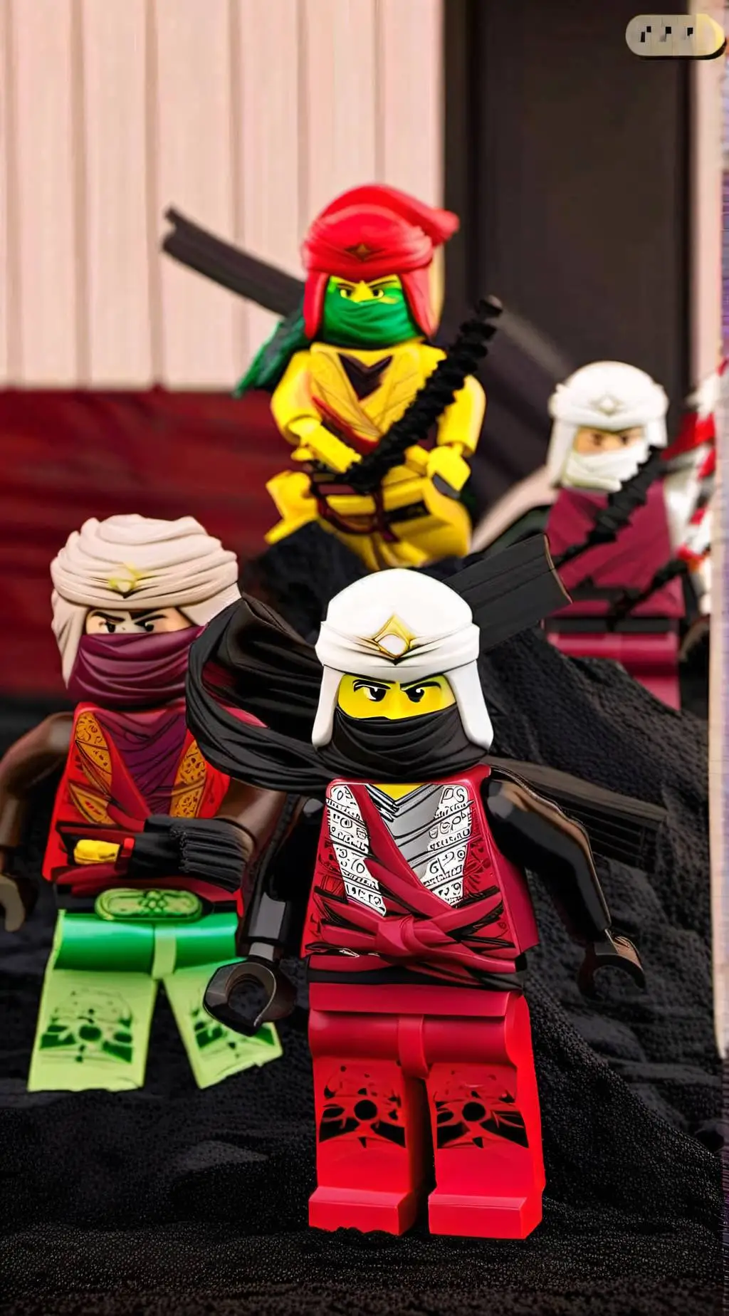 ai character: Ninjago rp background