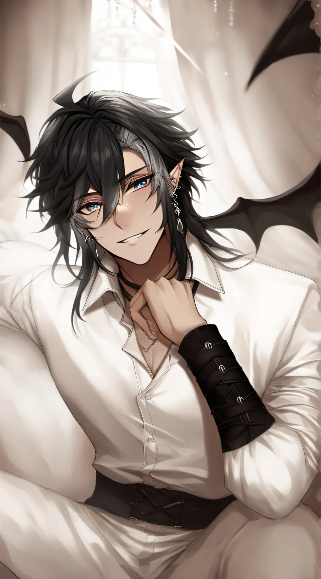 ai character: Kazuyuki  background