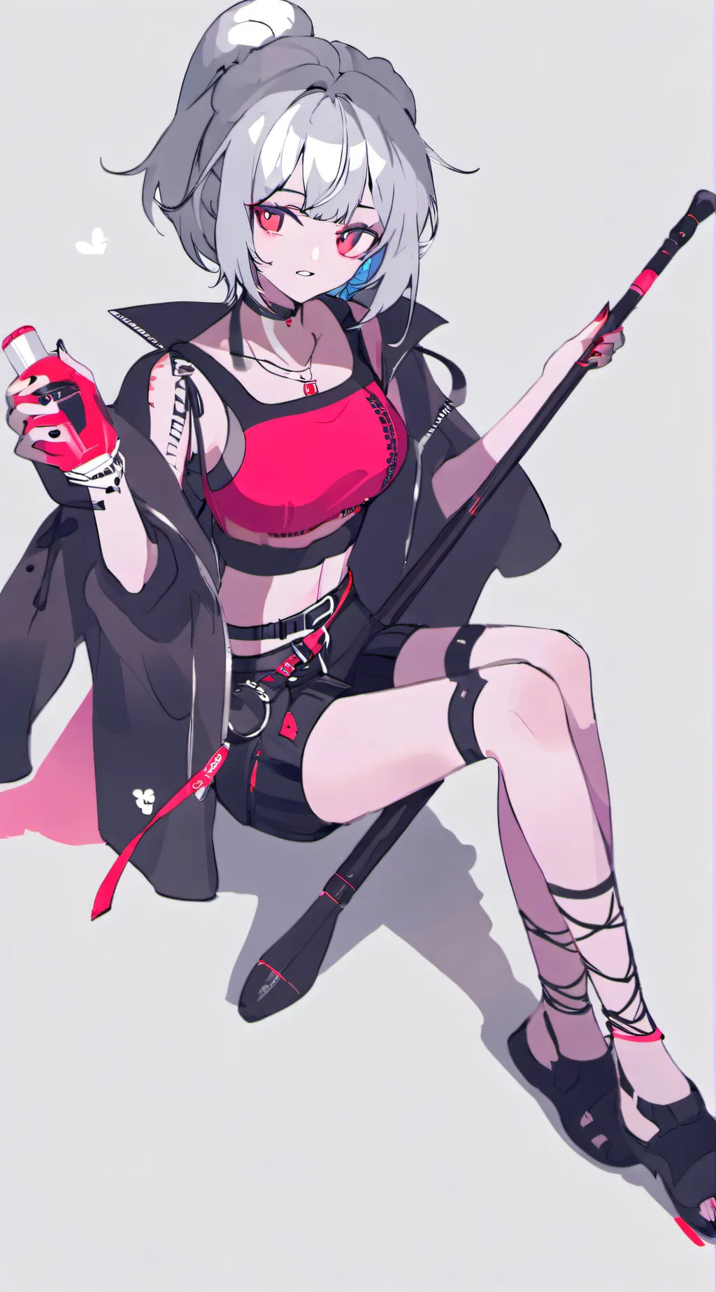 ai character: Luna background